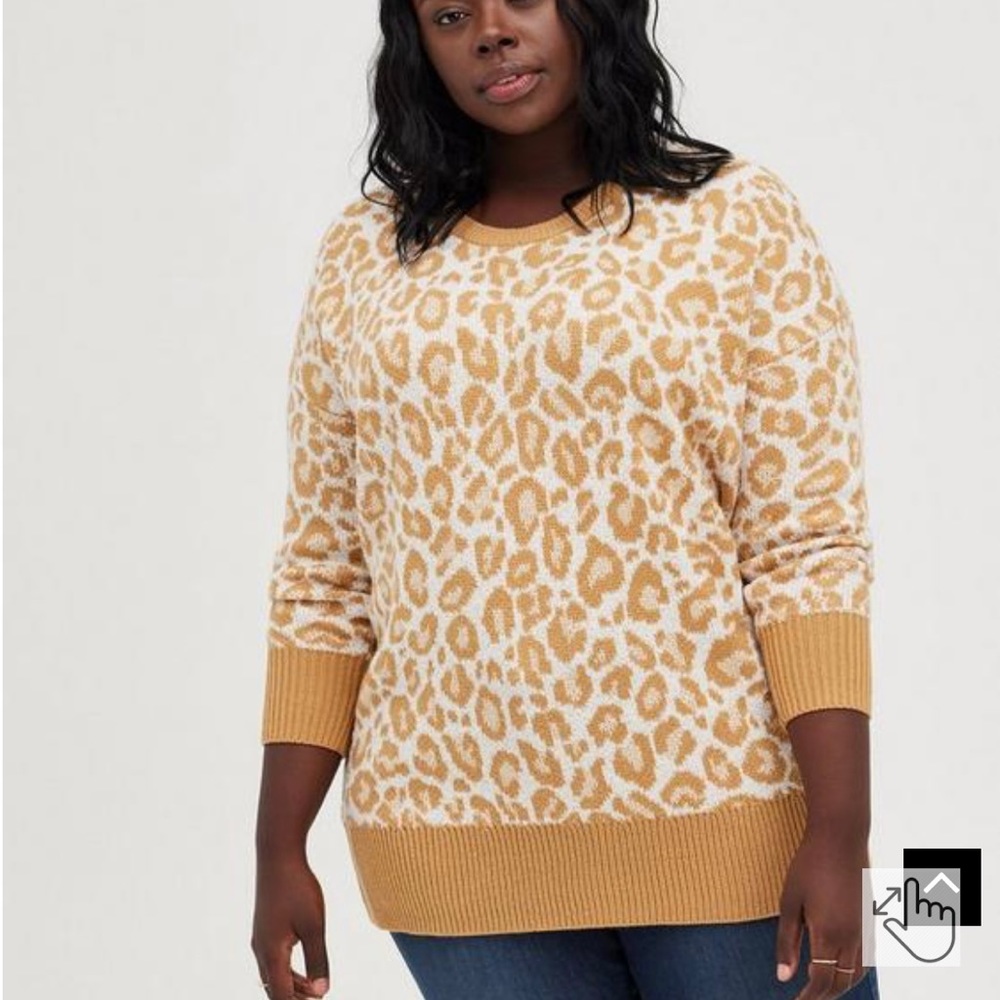 Torrid Leopard Sweater